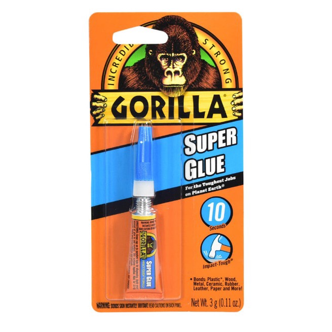 

Super Glue Lem Gorilla super kuat - 3 Gram