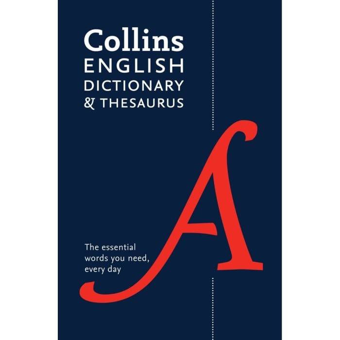 

TERBARU BUKU IMPORT - COLLINS ENGLISH DICTIONARY & THESAURUS