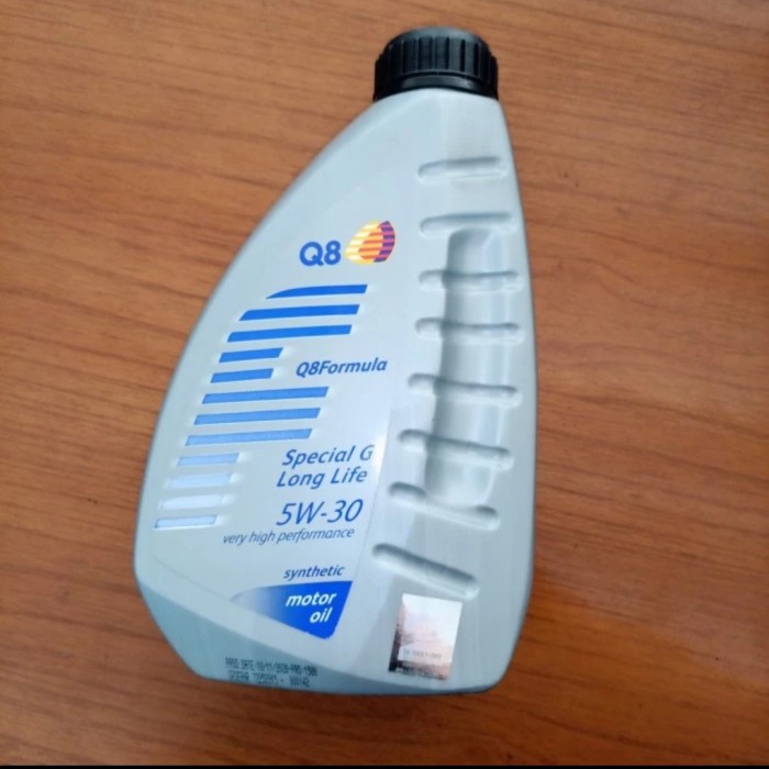 Oli Mesin Q8 5W-30 Dexos 2