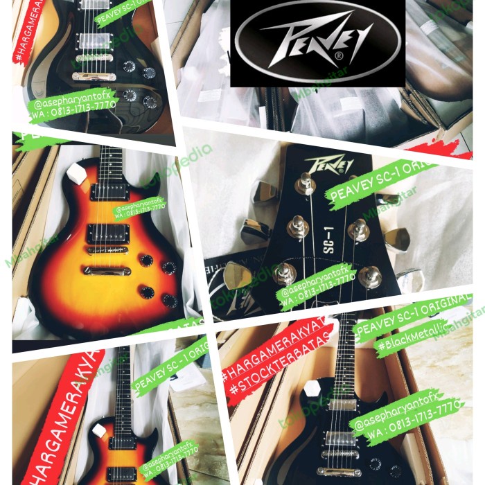 Gitar Elektrik Original Peavey Sc 1 Not Akustik