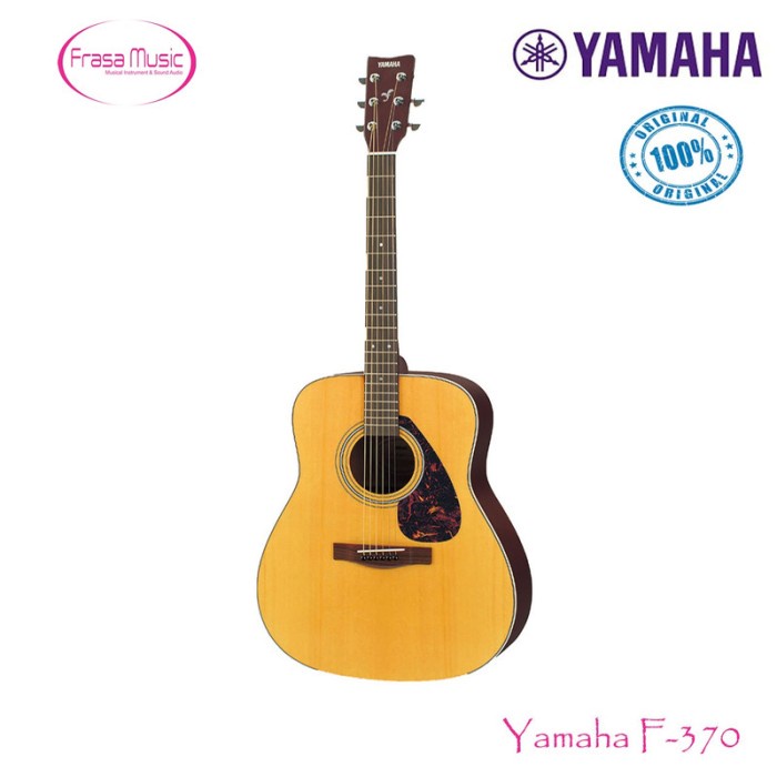 Gitar Yamaha F370 / F 370 / F-370 Acoustic Guitar Bebas Ongkir