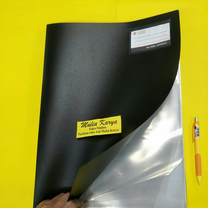 

Clear Holder A3 60 lembar / Document Keeper A3 60 / Map Album A3 Kode 12