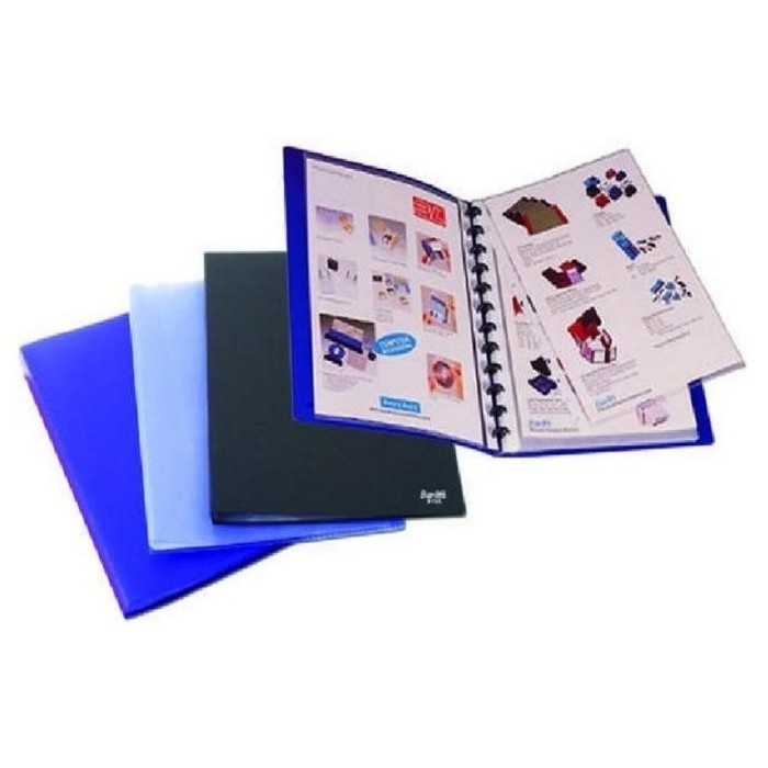 

TERBARU Bantex Display Book Refillable A4 Clear Holder 20 pocket - 3165