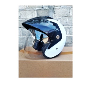 MOXER HELM HALF FACE CX 390 CLASSIC HELM BATMAN NOBY MERK ZAMB BISA COD