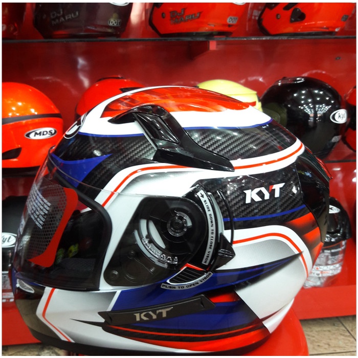 Helm Kyt K2 Rider Motif Carbon Fullface K 2 Rider Se