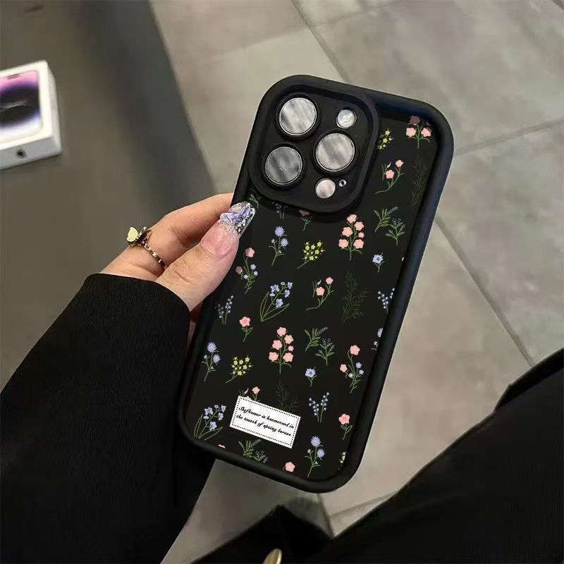 New Tanaman Soft Bunga Case Hp Xiaomi POCO X7 Pro Redmi Note 14 4G 5G Pro Plus 13 13C 14T 13T Pro X3