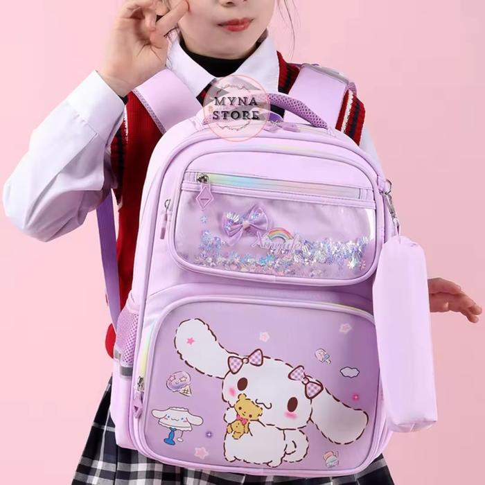 

SALE Tas Sekolah Anak TK SD dan Paud Kekinian Motif Melody Korea Fashion Anak-Anak bonus kotak