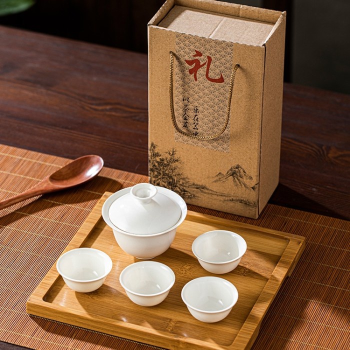 TERBARU Chinese Tea Set Murah Souvenir Kado Gelas Teko Cangkir Teh China Tea PROMO