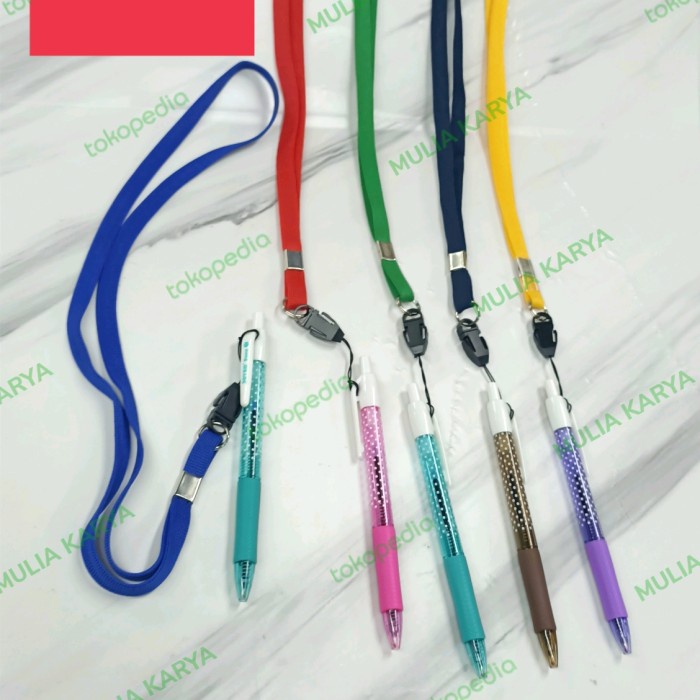 

PROMO! PEN TALI Gantung Dada BAHAN TEBAL VISION + Pen Cetek Berkualitas / pc