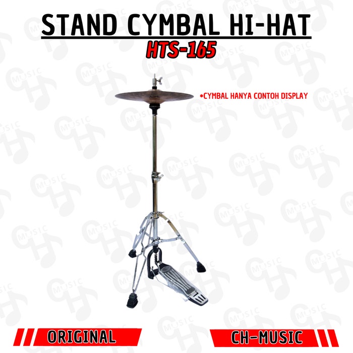 Stand Cymbal Hi-Hat Bagus Stand HiHat Besi Besar Premium