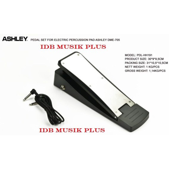 Pedal Untuk Ashley Dme705 Dme 705 Original Ashley Premium