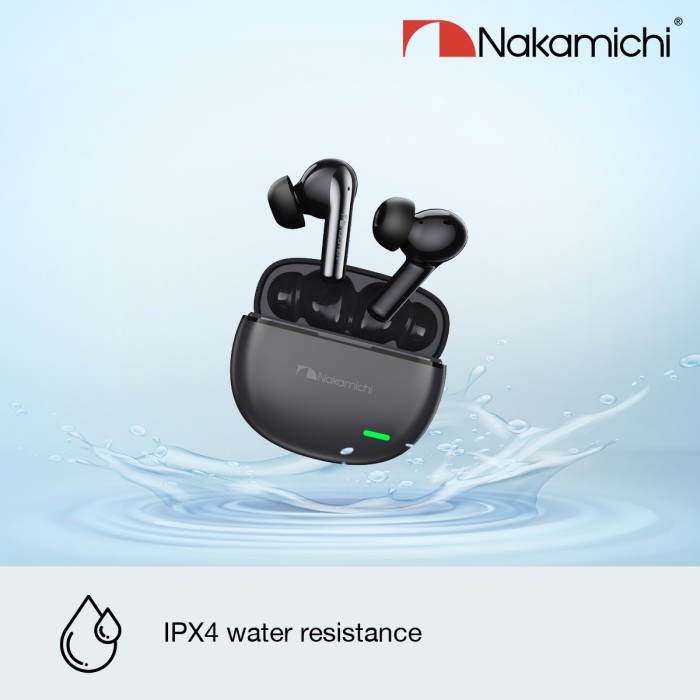 Nakamichi Tw016Enc Plus Black True Wireless Bluetooth 5.4 Gaming Earbuds Tws