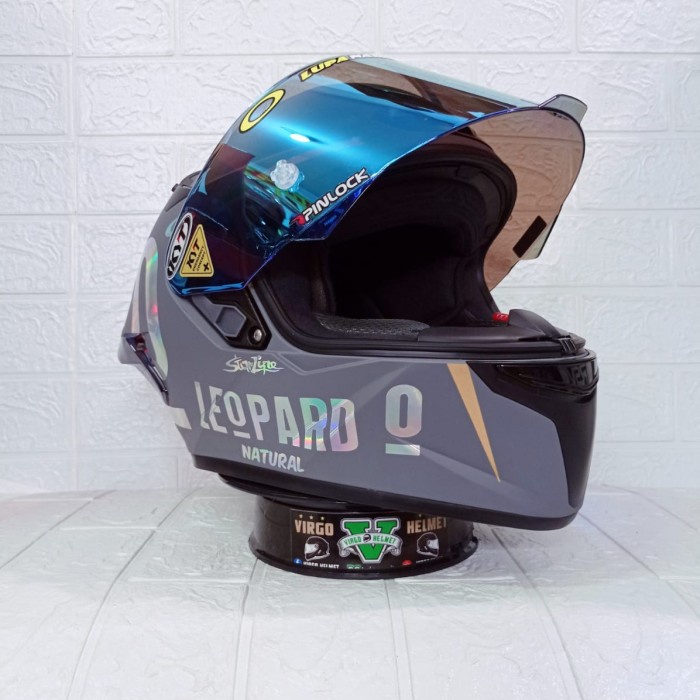 Kyt Tt Course Gorila Grey Stiker Leopard Paket Ganteng