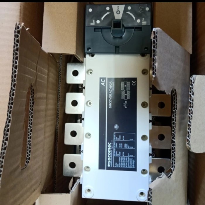 COS SOCOMEC 400A 4P SIRCOVER