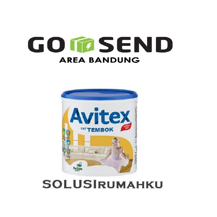 Avitex Cat Tembok Pail Ember Besar 25 Kg Avian Brands