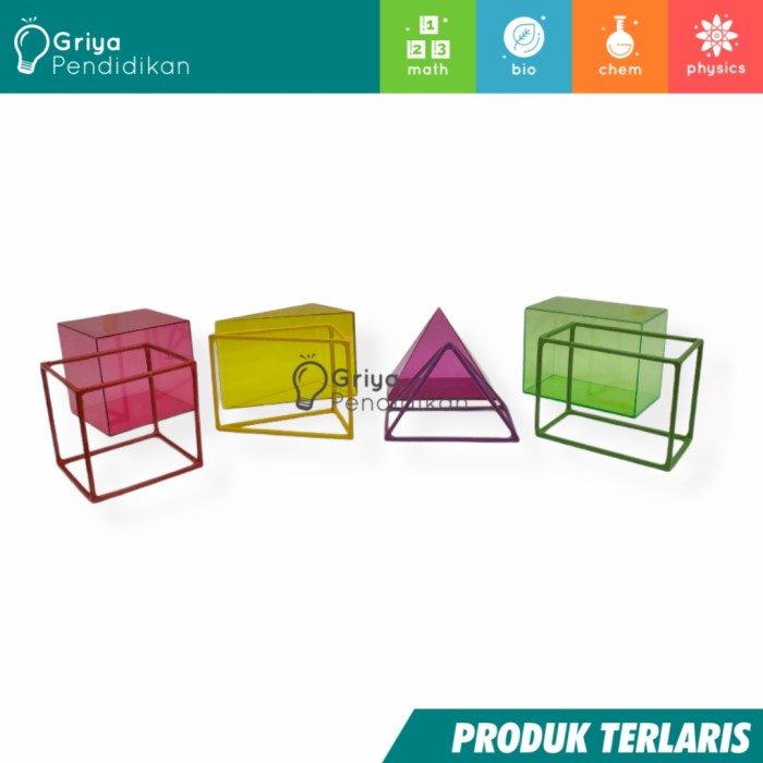 

Bangun Ruang Sisi Datar - Model Transparan + Model Rangka