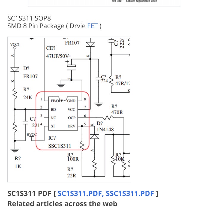 Kualitas terbaik] SC1S311 1S311 Original