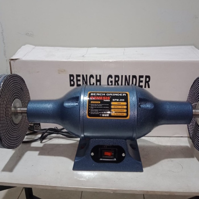 PROMO Bench grinder poles 8" BPM 200 , bench grinder buffer 8 "