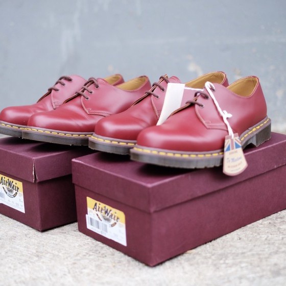 Dr martens 1461 vintage oxblood, made in england