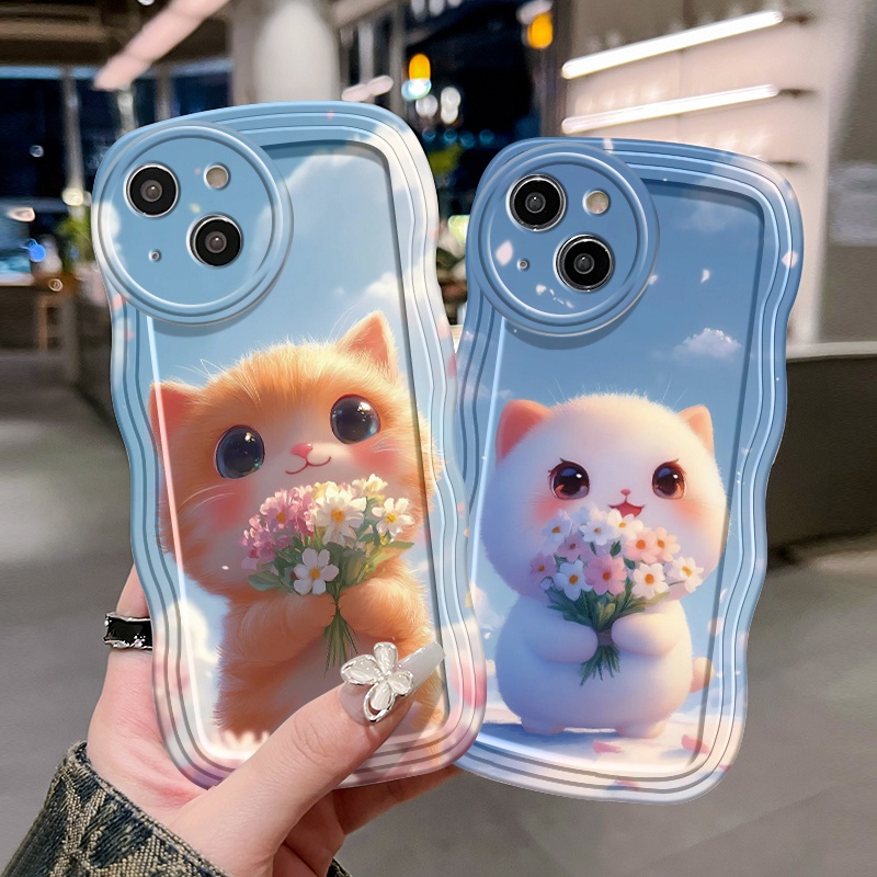 Casing Hp Untuk Infinix Hot 9 Play Hot 10 Play Hot 11 Play Case Casing Softcase gelombang transparan