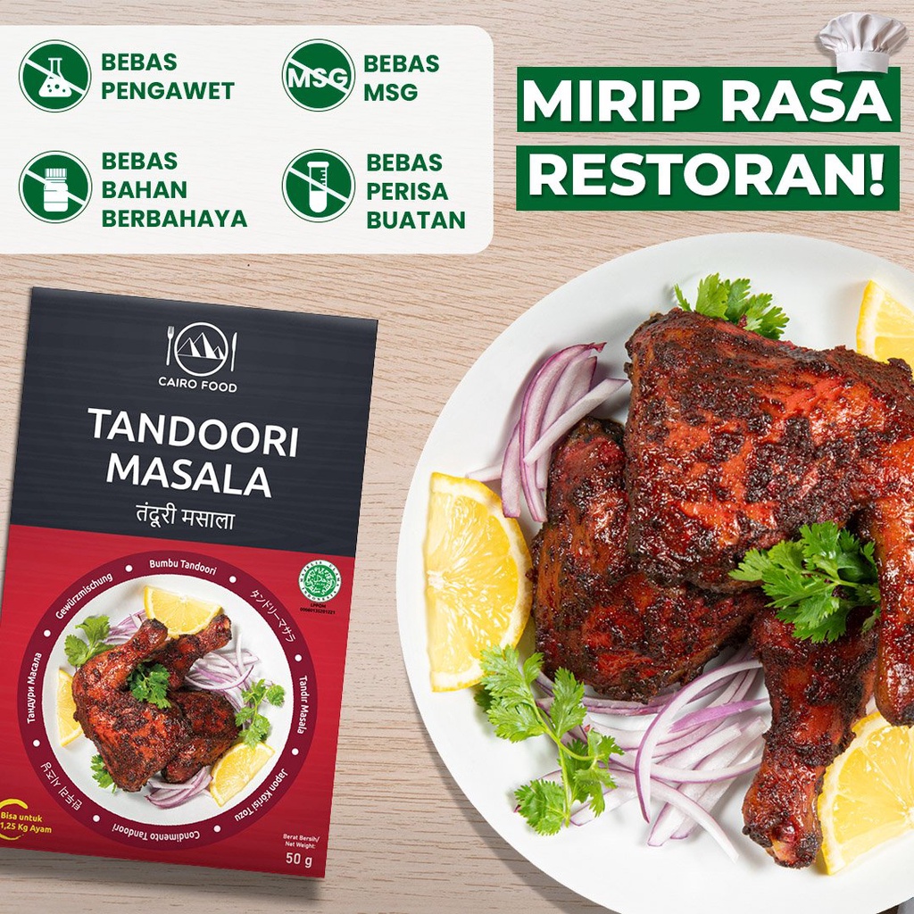 

Bumbu Tandoori Premium Untuk Profesional - Cairo Food