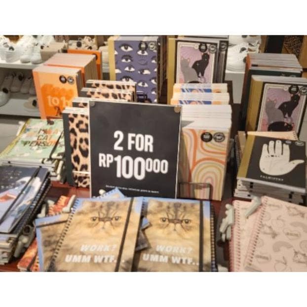 

Terbaru Buku Notebook Typo Promo 2 Pcs Uk A5