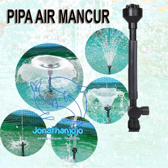 Sunsun Pompa Kolam Ikan Air Mancur Mesin Air Mancur Koi Kabel Panjang