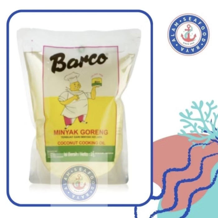 TERLARIS Barco Minyak Kelapa 2L/ Barco Minyak Goreng Kelapa 2 liter