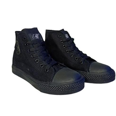 Promo Sepatu Sneakers Master Basket 805 Hc Pria Hitam Hitam High Original Mb Original