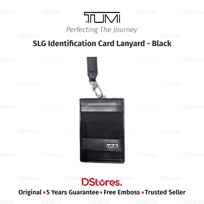 

Tum I Slg Identification Card Lanyard - Black
