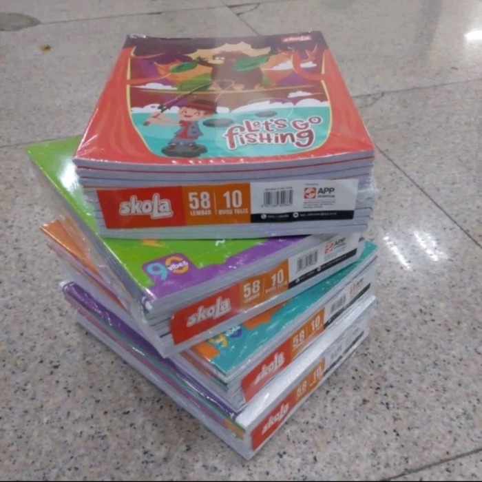 

(Pak) Buku Tulis 58 Lembar / Buku 58 Lembar