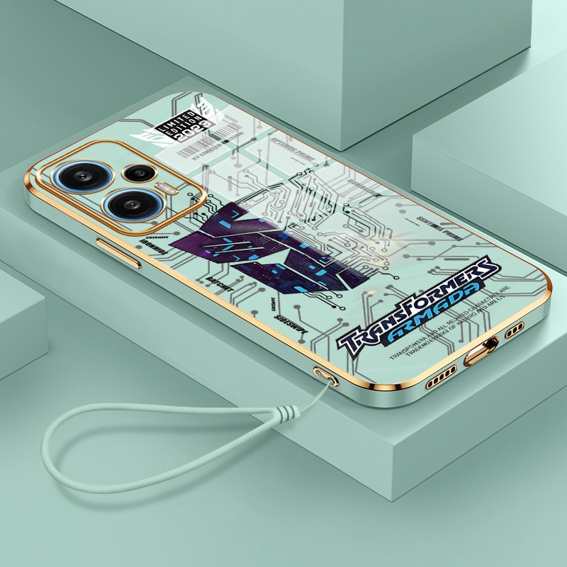 Casing Hp Untuk Xiaomi POCO F5 F4 F4 GT F3 F2 Pro F1 Case Casing Silikon Softcase pola Mesin Kesing 