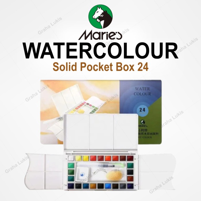

Sale Maries Watercolor 24 Pocket Box