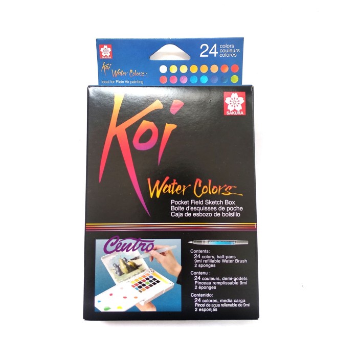 

Sale Sakura Koi Water Colors Pocket Field Sketch Box 24