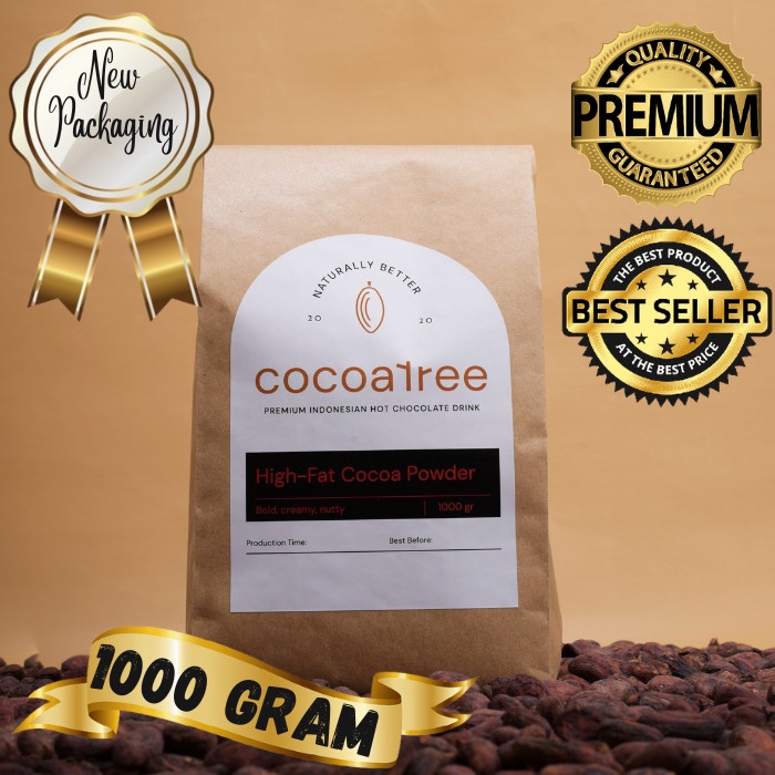 

NO SUGAR Coca1ree Premium Hot Chocolate Mix High-Fat Cocoa Powder 1Kg