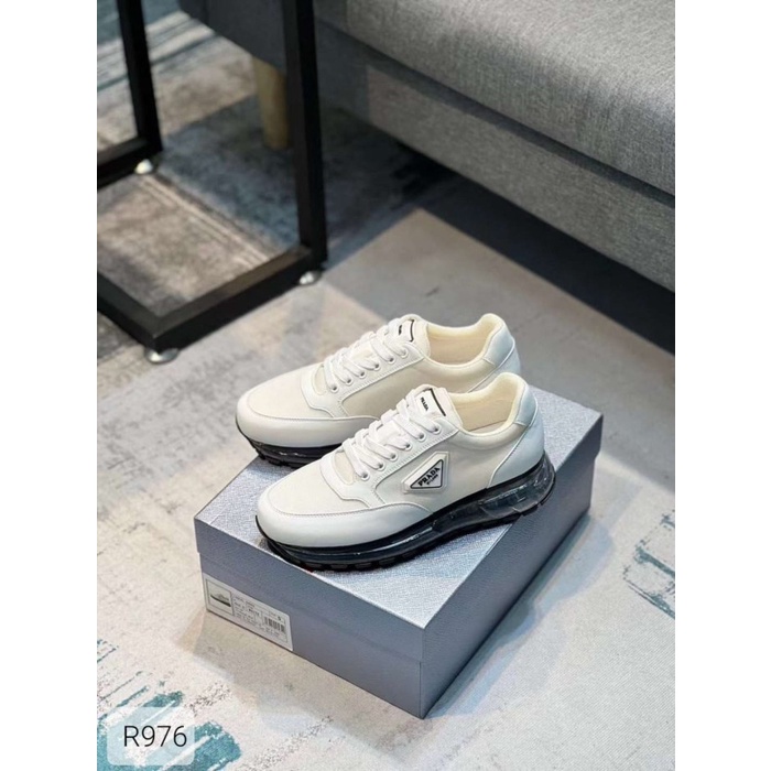 SEPATU POLOS PRIA BRANDED SNEAKER COWOK DEWASA - Putih, 39