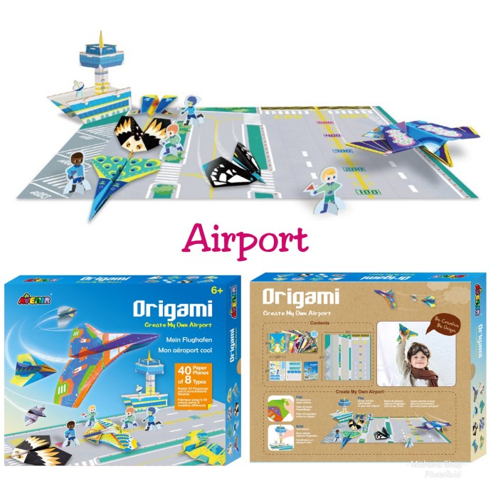 

Mainan Kreatif Anak - Avenir Origami My Own Airport
