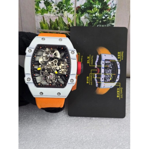 NEW, Jam Tangan Automatic SwissRM27-02CA-FQ/RN02 NTPT Carbon Bergaransi 2thn GPRUS