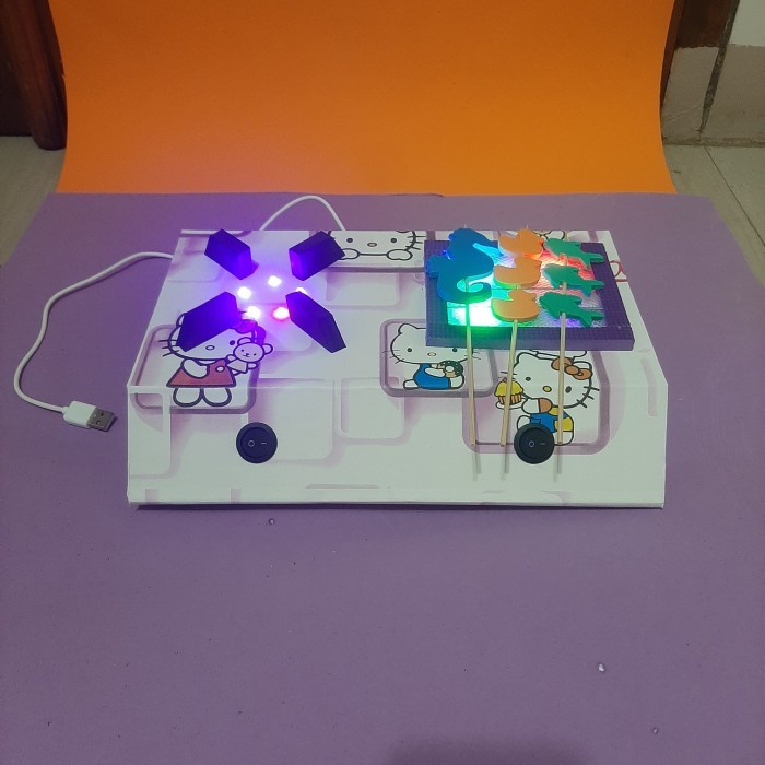 Flashshow kompor mainan bisa nyala