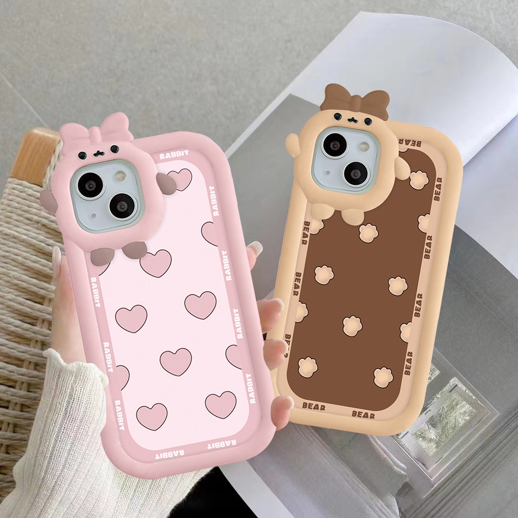 BEST DEALS Case Oppo for Oppo A77s TPU Silicon Casing Oppo A57 A16 Soft Case A55 Cute Kartun Case