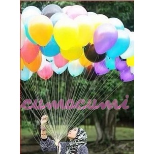 Flashshow balon helium / balon terbang (FREE ONGKIR) min 50 pcs