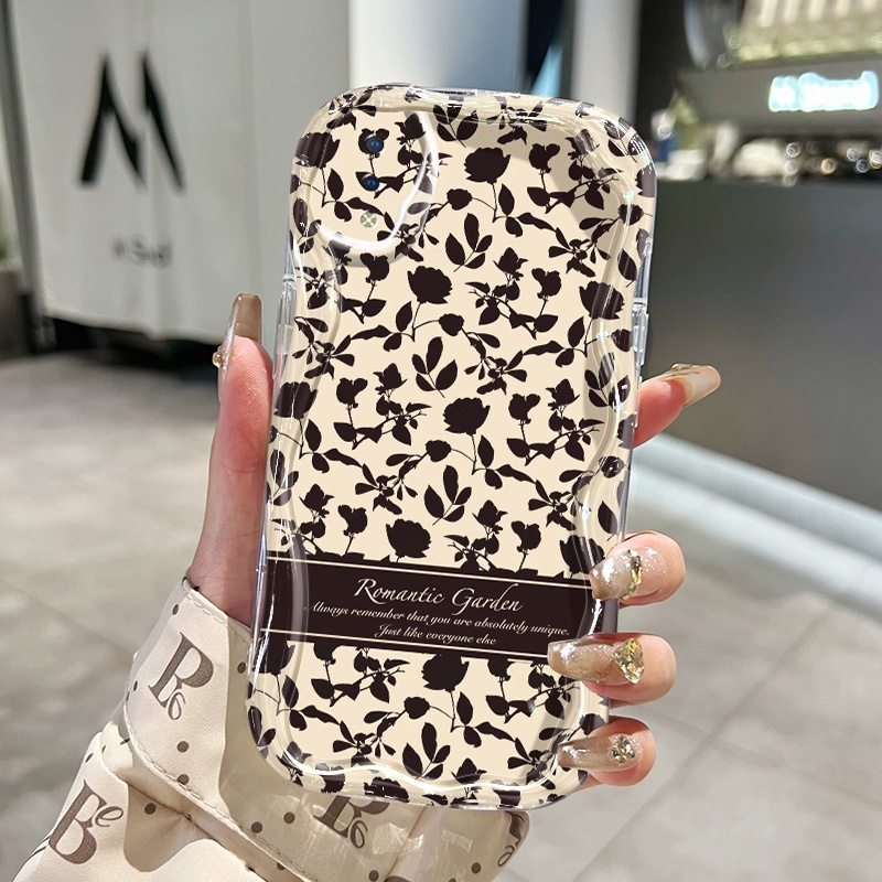 Casing Hp Untuk VIVO Y91 Y91i Y93 Y93s Y95 Y91C Y90 Y1s Case Casing Softcase penuh motif bunga HP Ke