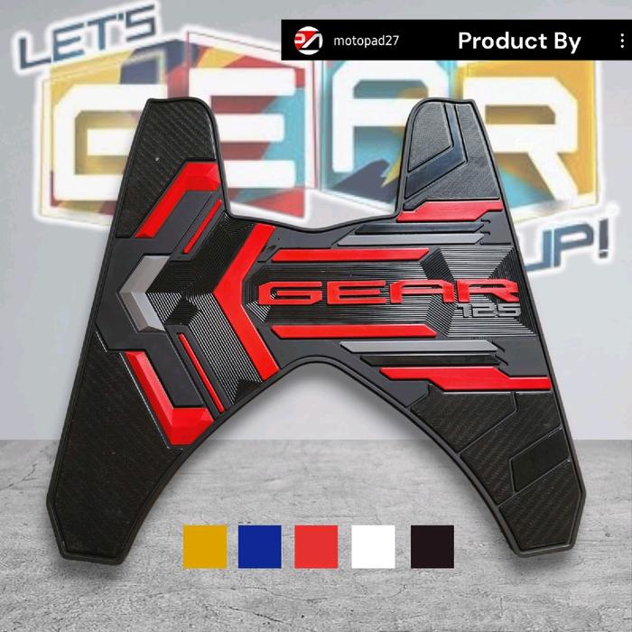 Karpet Mio Gear 125 Karpet Gear 125 Alas Kaki Yamaha Gear 125