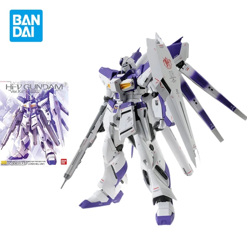 TAOCO Original Gundam Model Kit Anime Figure MG RX-93-v2 Hi-v Gundam Ver.ka Action Figures Collectib