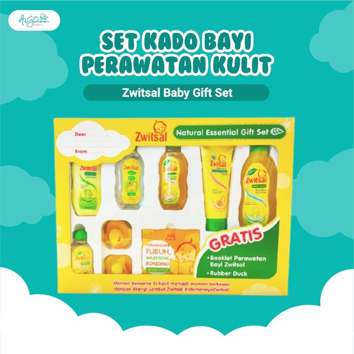 Barang Terlaris Zwitsal Baby Paket Spa Bayi Gift Set Box Kado Bayi Baru Lahir Newborn Essential