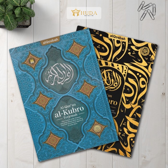 AL-QURAN AL KUBRO SUPER BESAR QURAN LANSIA TERJEMAHAN PER AYAT & WAQAF IBTIDA PENJELASAN HUKUM
