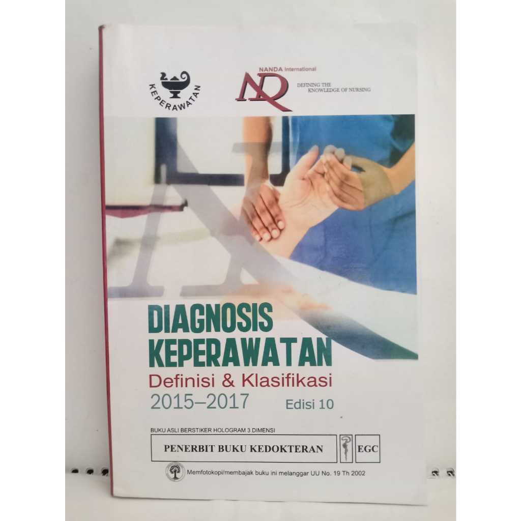Diagnosis keperawatan Definisi klasifikasi 2015-2017 edisi 10 NANDA International - T HEATHER HERDMA
