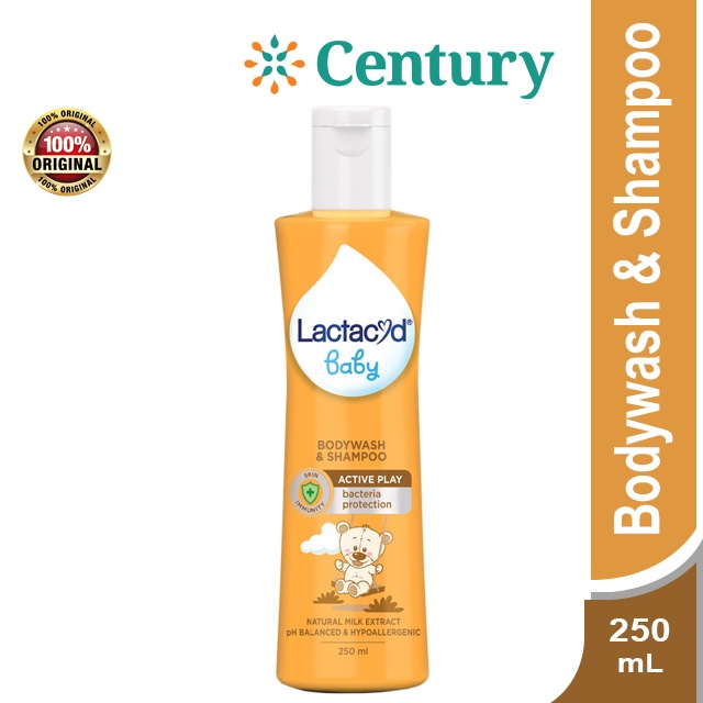 LACTACYD BABY BODY&SHAMPOO ACTIV 250 ML