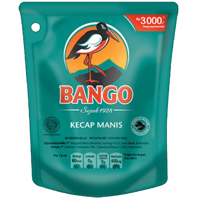 

dlma KECAP BANGO KEMASAN 3000 60ML