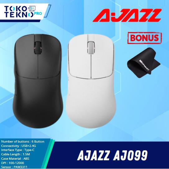 KODE A Ajazz AJ099 / AJ-099 Ultra Lightweight Dual Mode Gaming Mouse